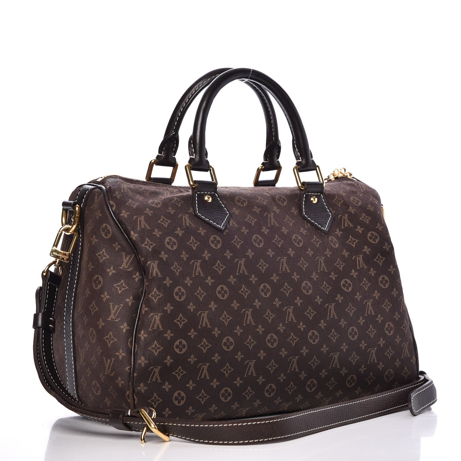 Louis Vuitton Monogram Idylle Speedy Bandouliere 30 Fusain 3 of 14