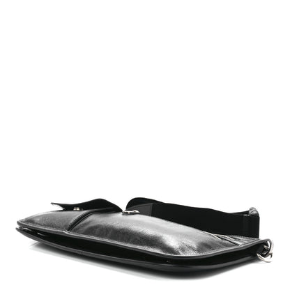 Gucci Fluffy Calfskin Morpheus Messenger Bag Black 10 of 12