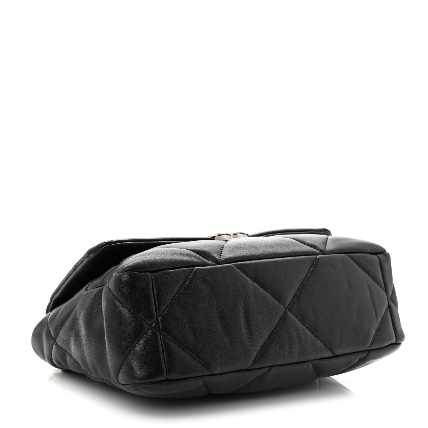 Chanel Lambskin Quilted Medium Chanel 19 Flap Black 4 of 11