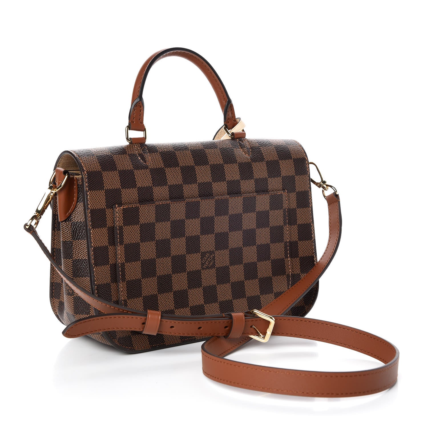 Louis Vuitton Damier Ebene Beaumarchais Creme 3 of 8