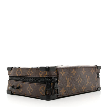 Louis Vuitton LOUIS VUITTON Monogram Macassar Handle Soft Trunk Black 4 of 10
