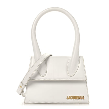 Jacquemus Smooth Calfskin Le Chiquito Moyen White 1 of 13