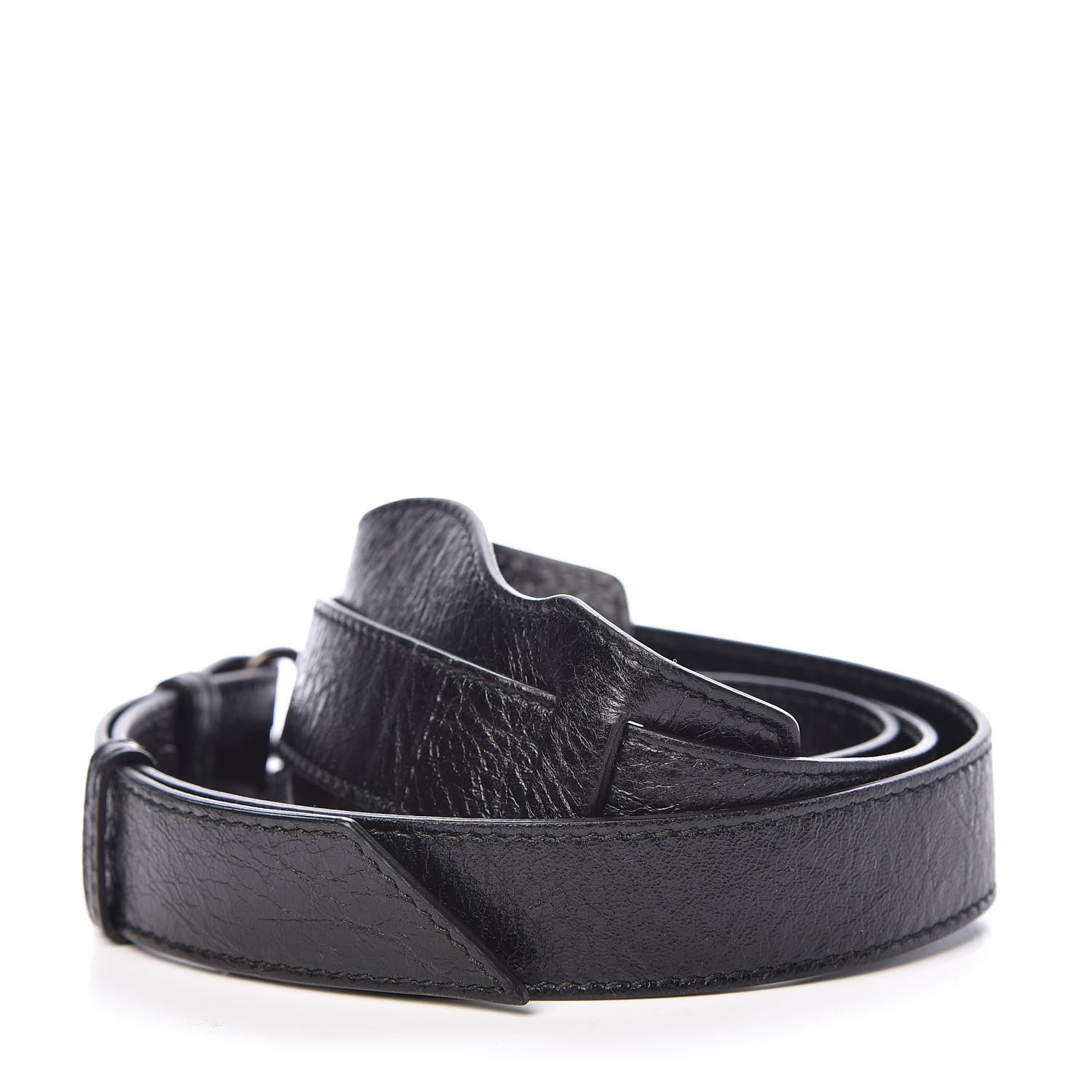 Balenciaga Agneau Arena Shoulder Strap Black 2 of 5