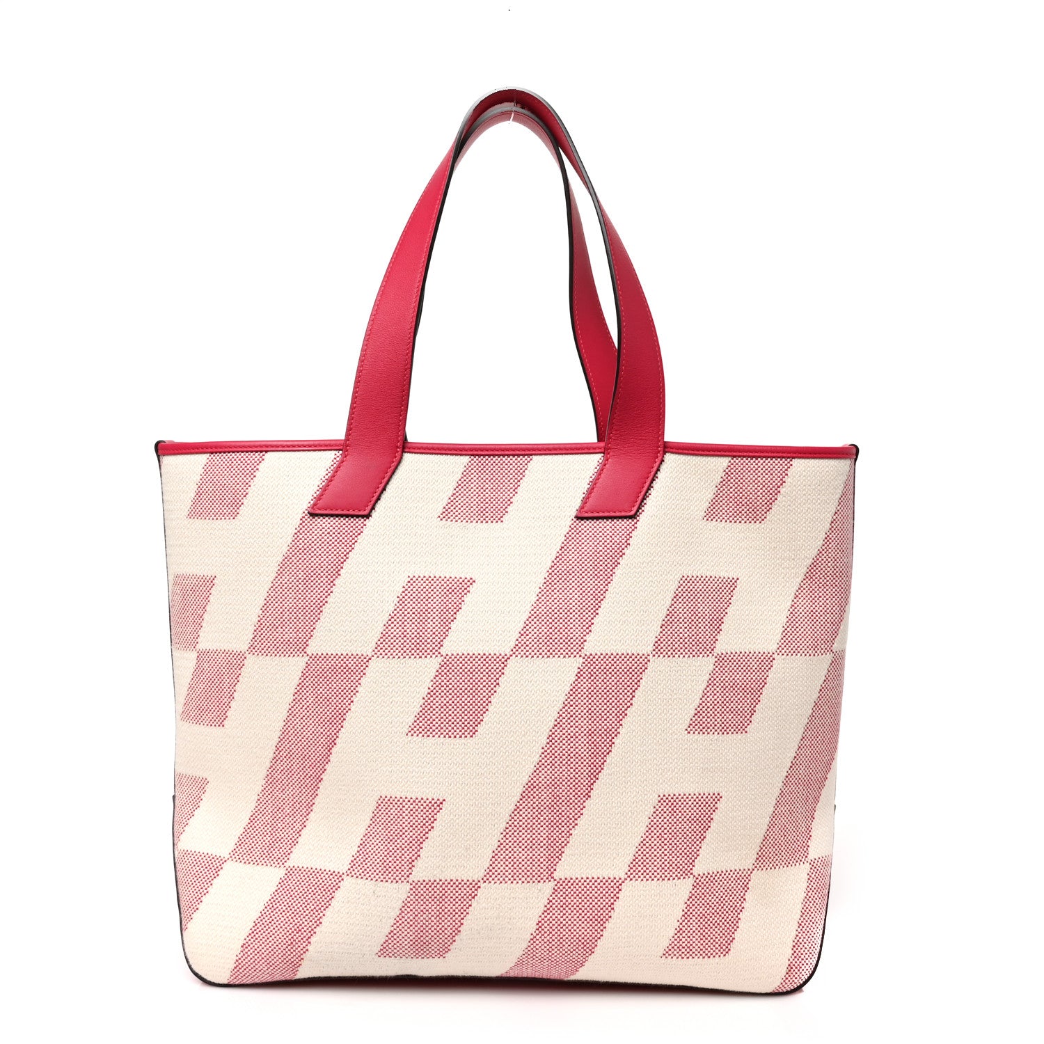 Hermes Swift H Canvas Cabas H En Biais 40 FRAMBOISE 1 of 9