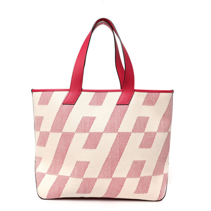 Hermes Swift H Canvas Cabas H En Biais 40 FRAMBOISE 1 of 9