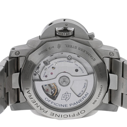 Panerai Stainless Steel 44mm Luminor Marina 1950 3 Days Automatic Watch Black PAM00328 4 of 5