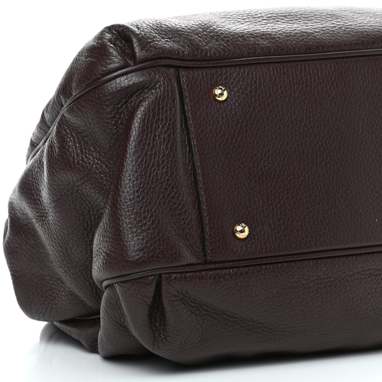Dolce & Gabbana Calfskin Key Zip Tote Dark Red 6 of 7