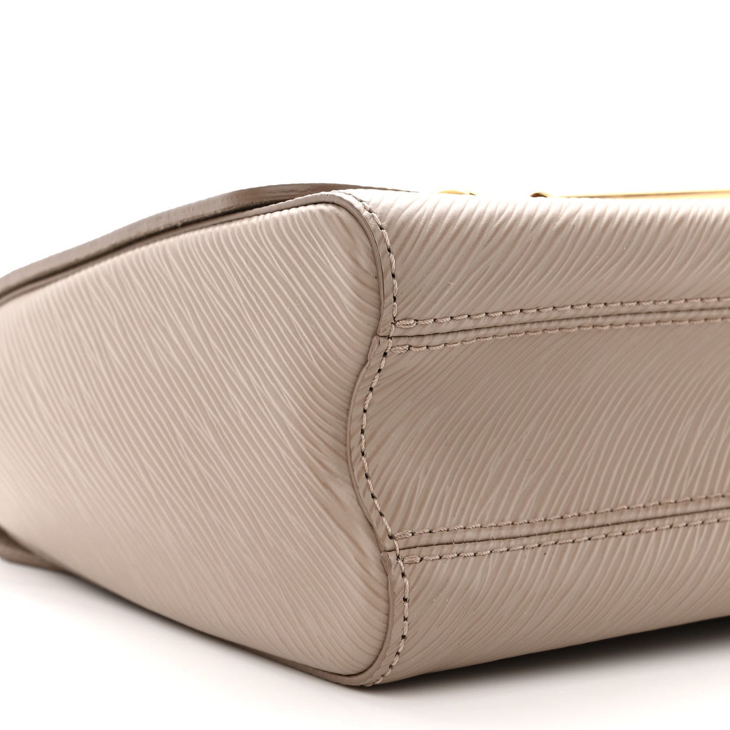 Epi Studded Sol Twist Shoulder Bag MM Galet