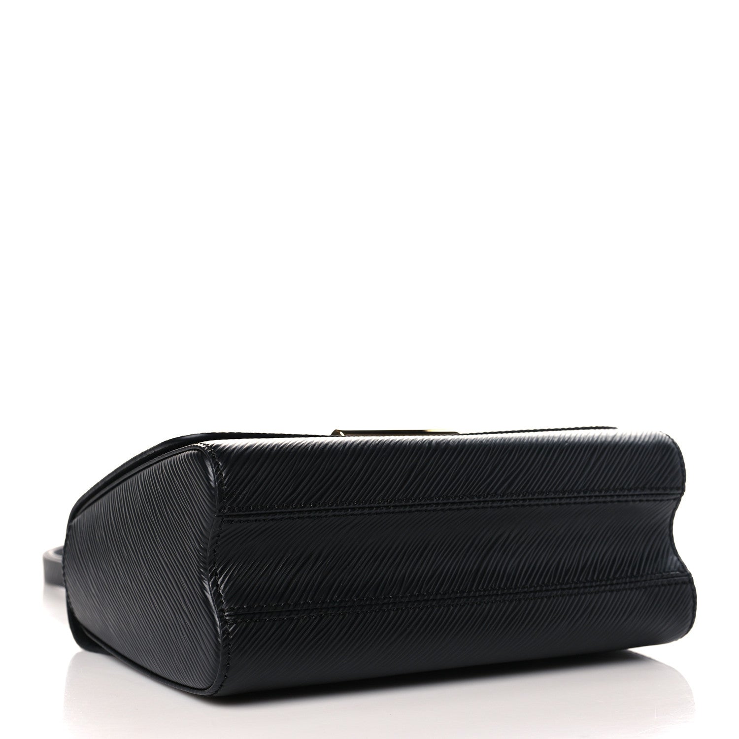 Louis Vuitton Epi Twist Braided Strap Shoulder Bag MM Black 4 of 9