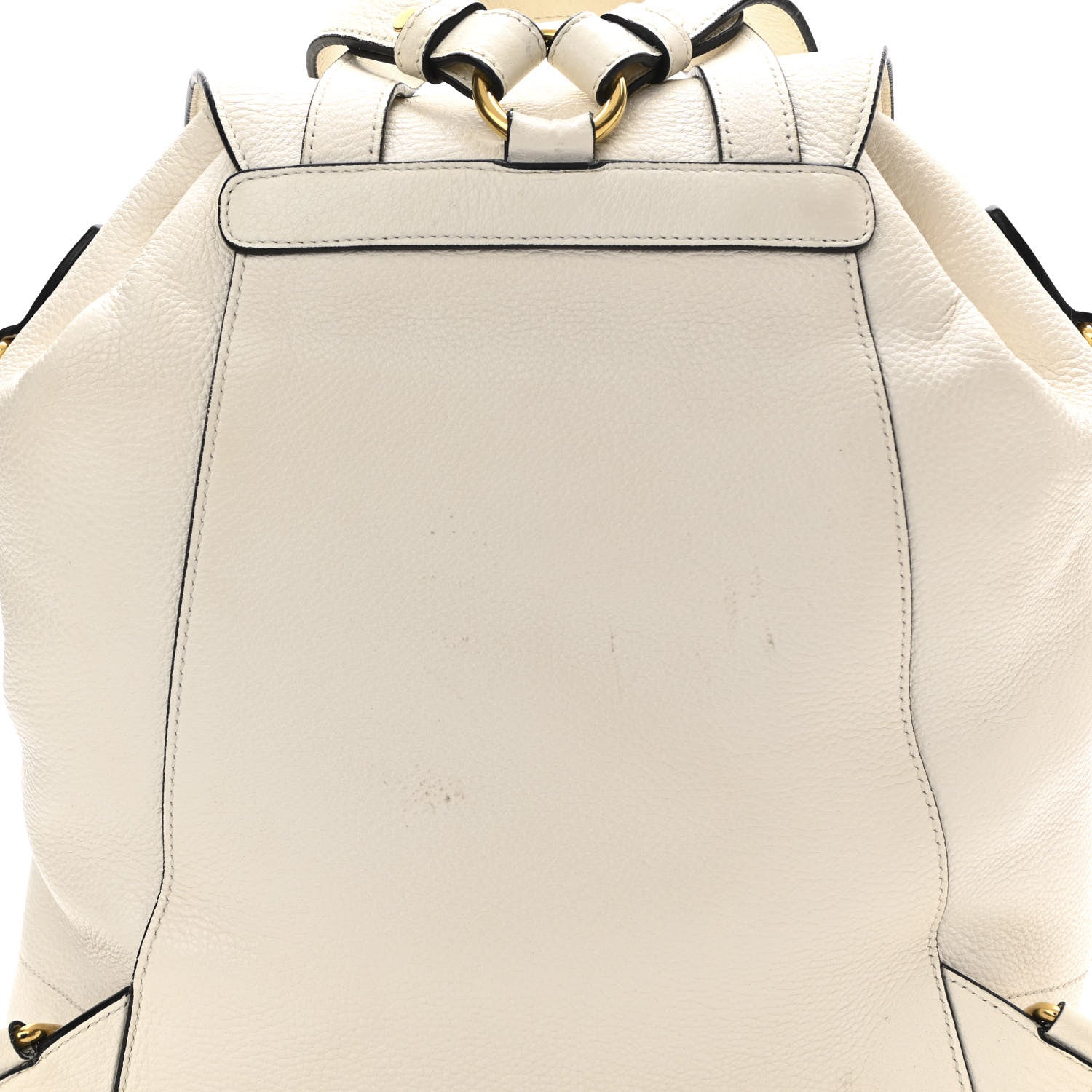 Prada Vitello Daino Backpack Talco 17 of 17