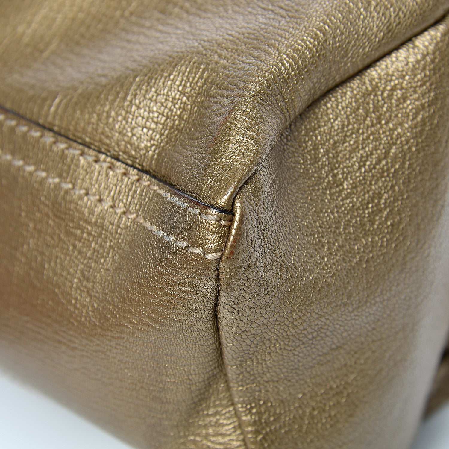 Givenchy Metallic Sugar Goatskin Mini Pandora Gold 11 of 25