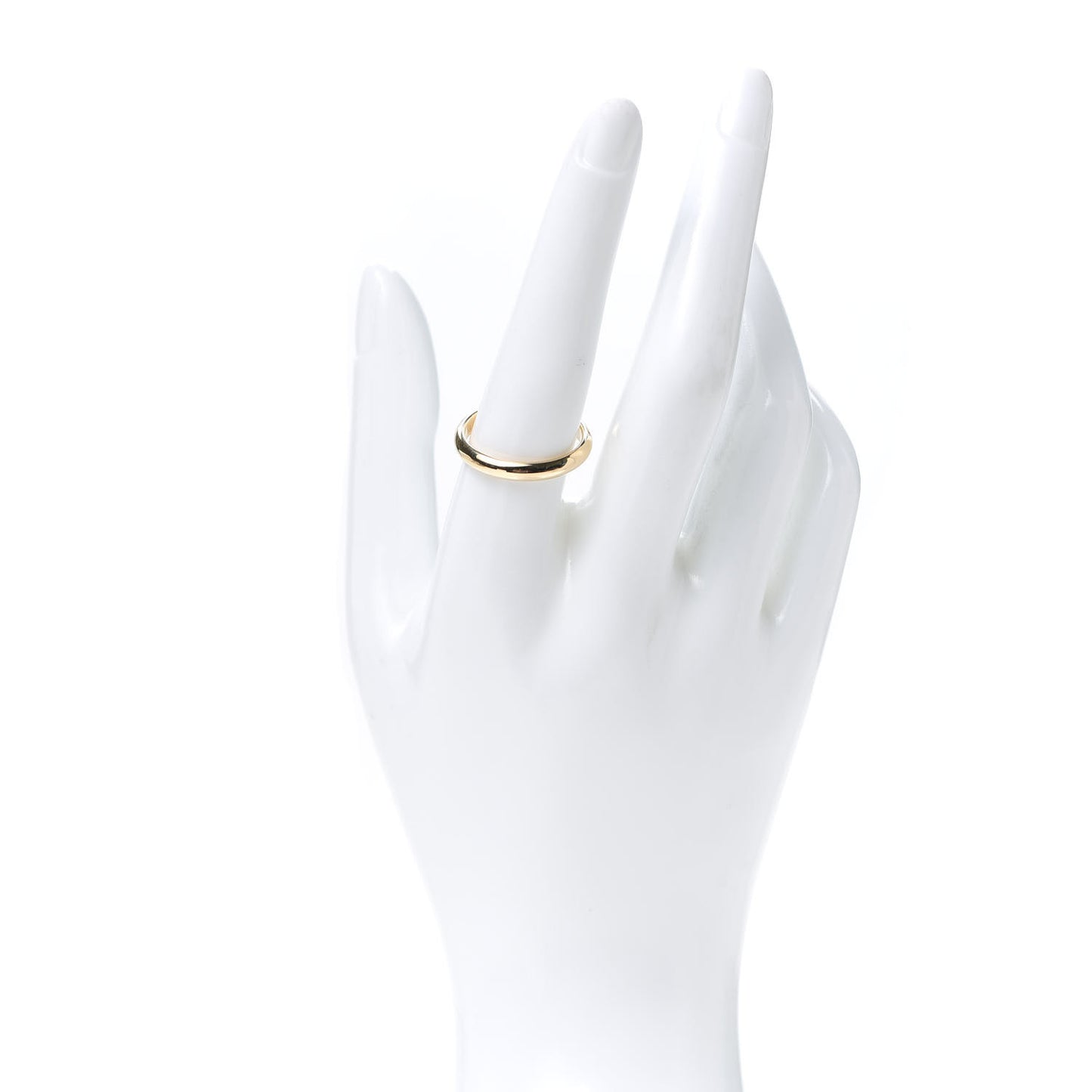 18K Yellow Gold 3.5mm 1895 Wedding Band Ring 59 8.75