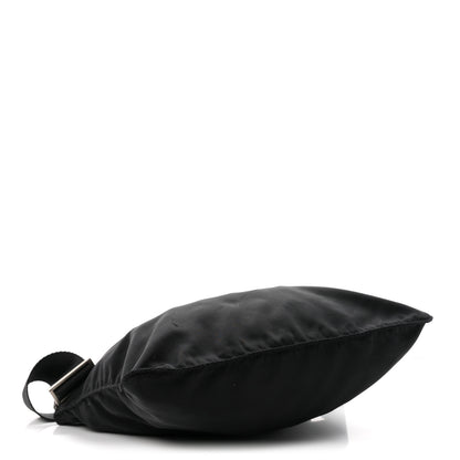 Prada Nylon Vela Flat Messenger Bag Black 4 of 10
