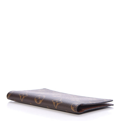 Louis Vuitton Monogram Simple Checkbook Holder Wallet Cover 4 of 7