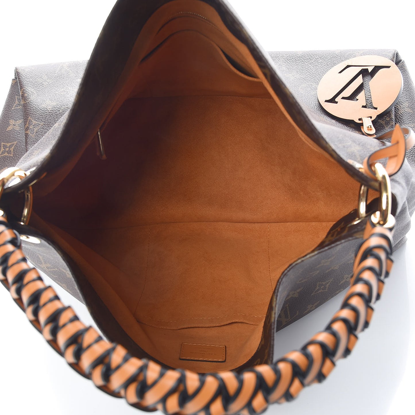 Monogram Braided Artsy MM Safran Imperial