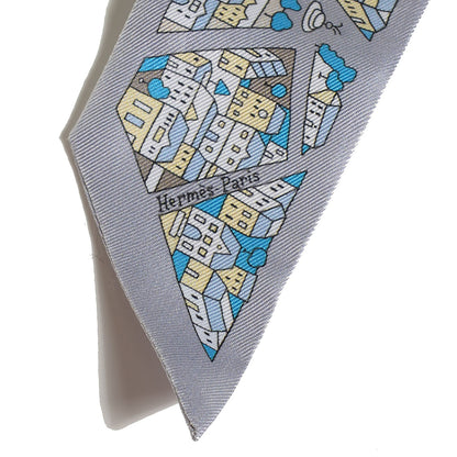 Hermes Silk Rire Droite Rive Gauche Twilly 5 of 6