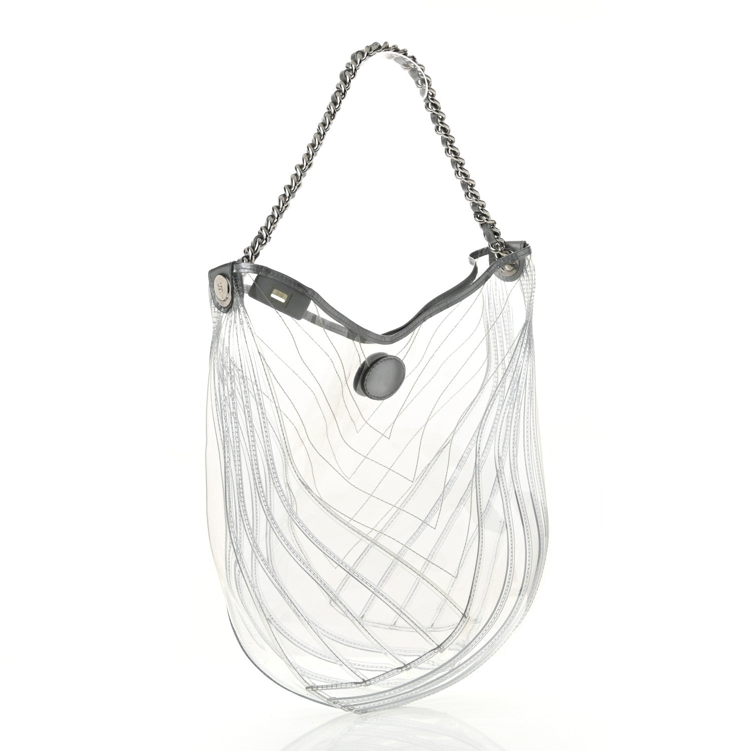 Chanel PVC Hobo Transparent 3 of 10
