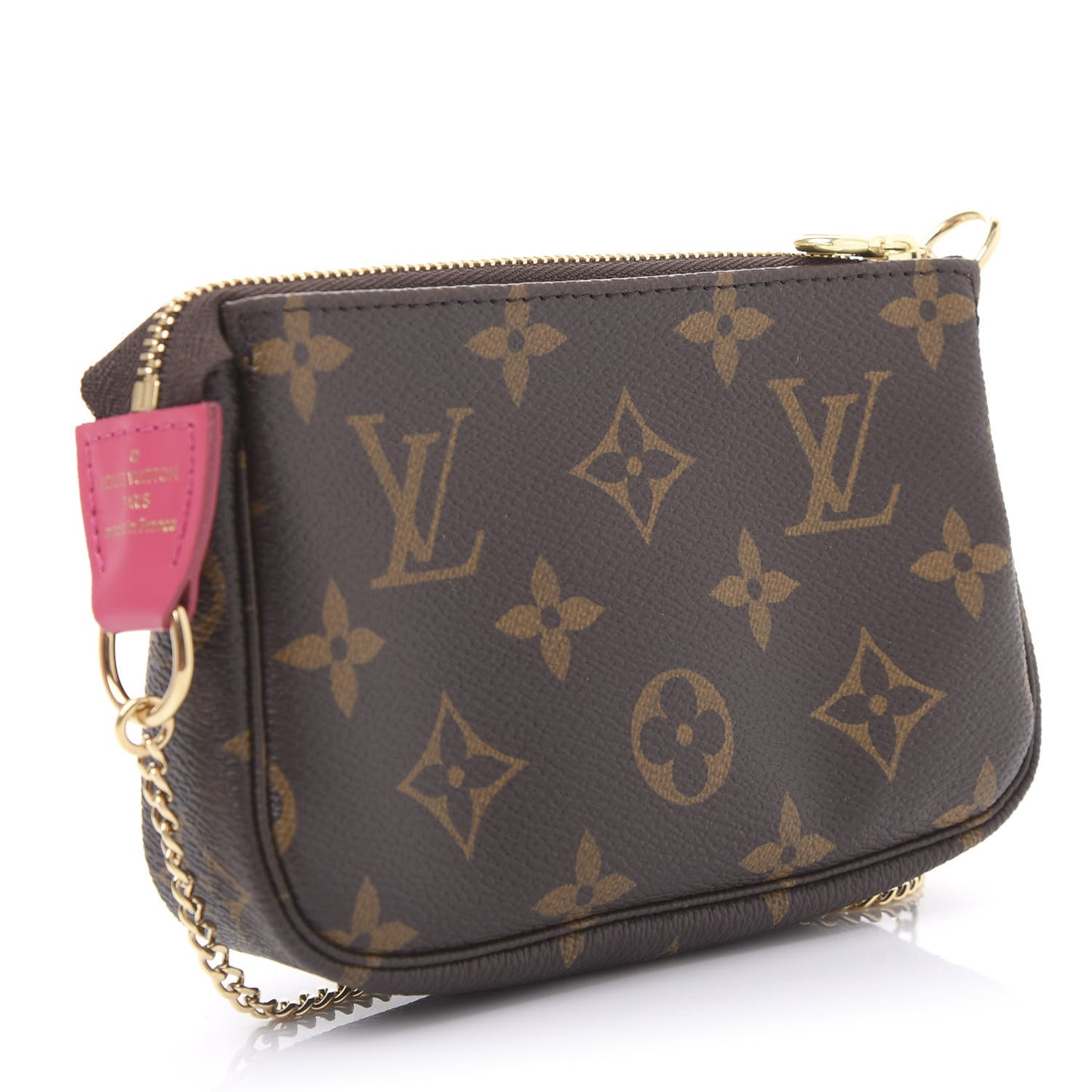 Monogram 2020 Christmas Animation Roller Coaster Mini Pochette Accessories Pivoine