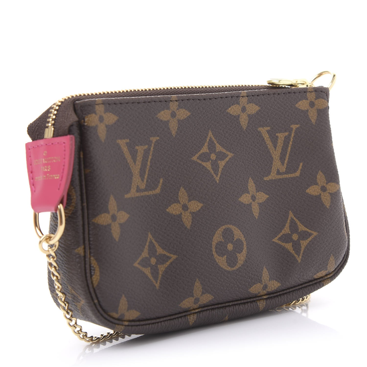 Louis Vuitton Monogram 2020 Christmas Animation Roller Coaster Mini Pochette Accessories Pivoine 3 of 11