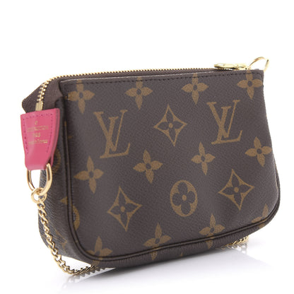 Louis Vuitton Monogram 2020 Christmas Animation Roller Coaster Mini Pochette Accessories Pivoine 3 of 11