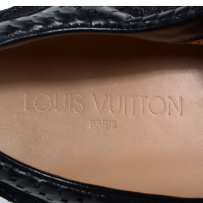 Louis Vuitton Leather Suede Vence Sneakers 39 Black 8 of 8