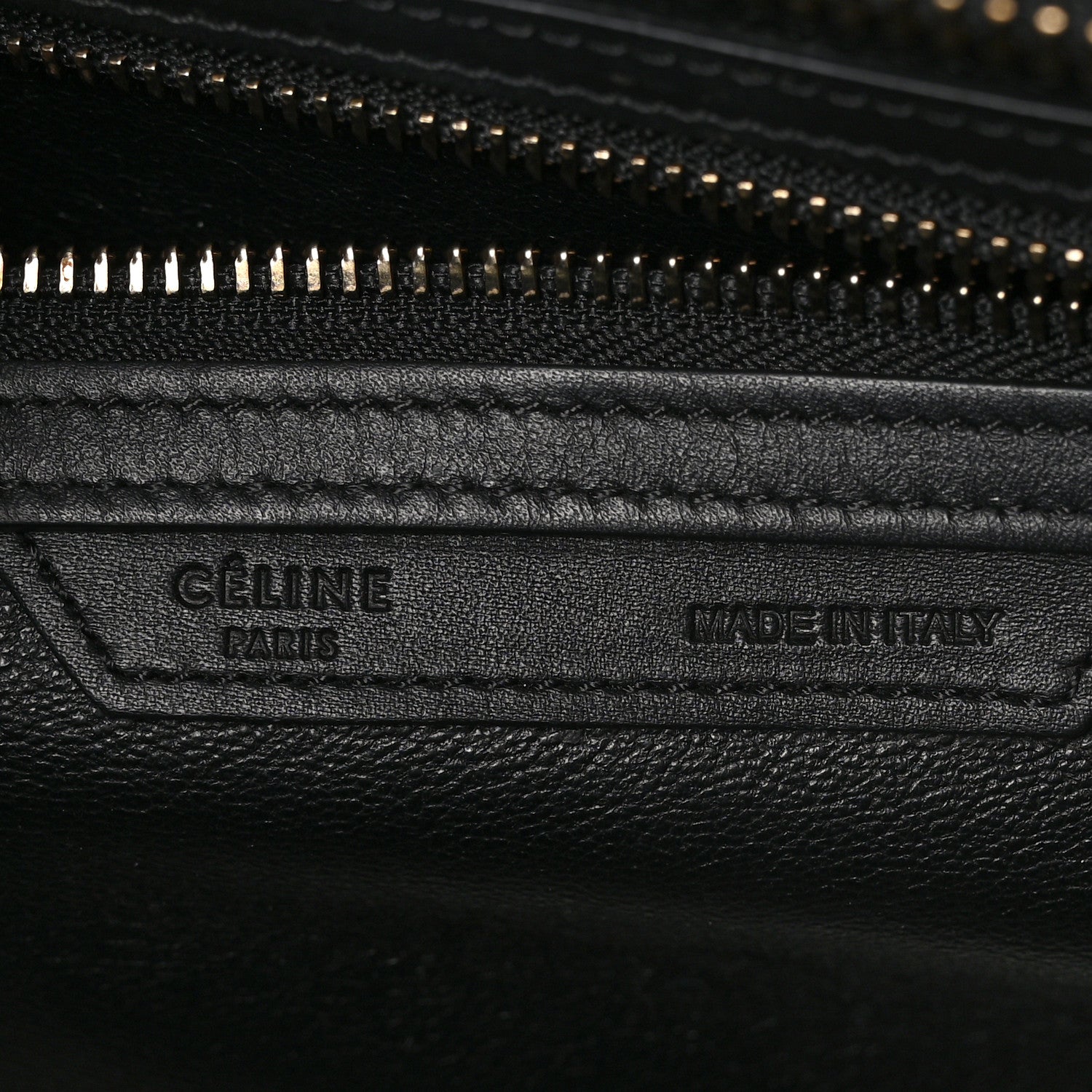 Celine Smooth Calfskin Mini Luggage Black 6 of 9