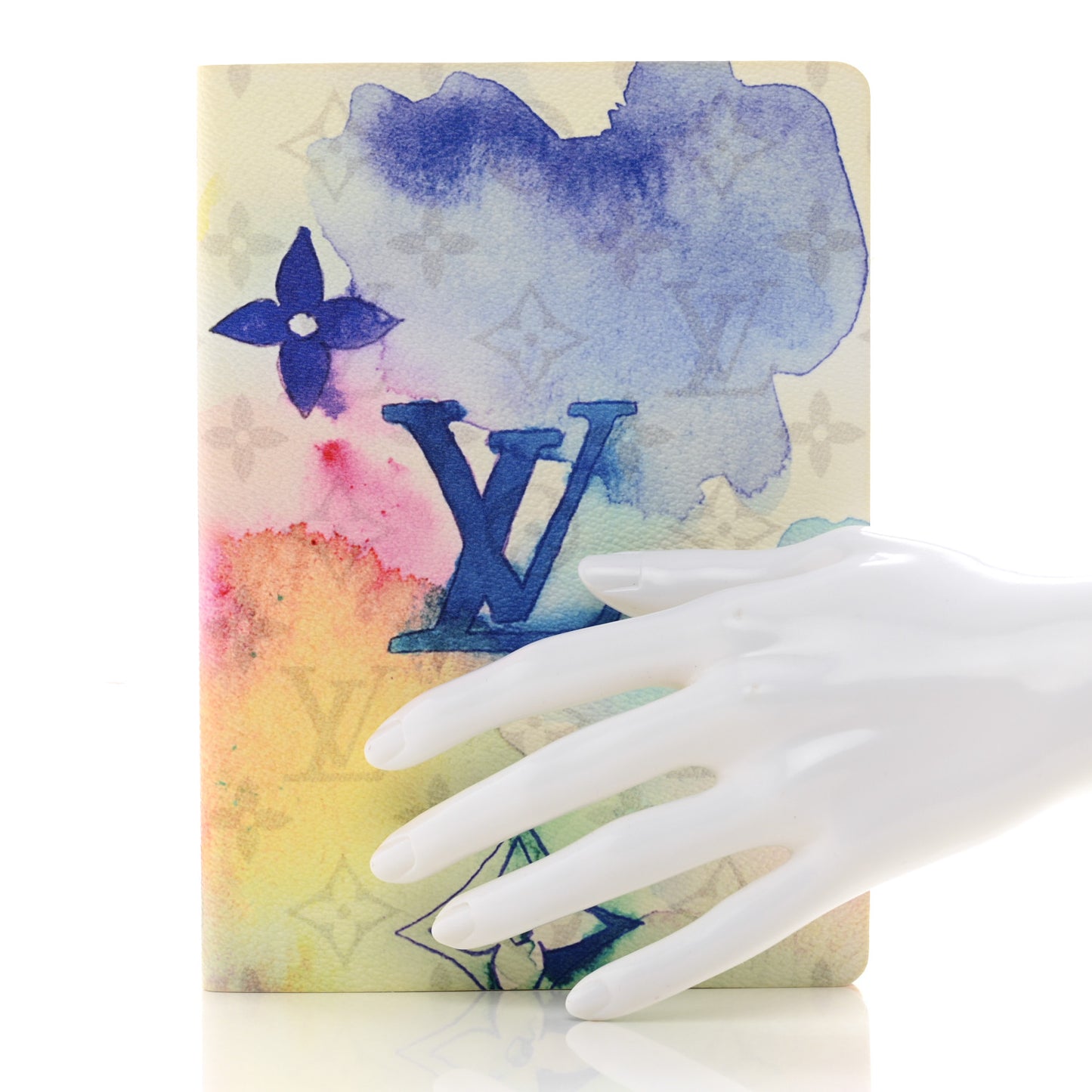 Monogram Watercolor Clemence Notebook Multicolor