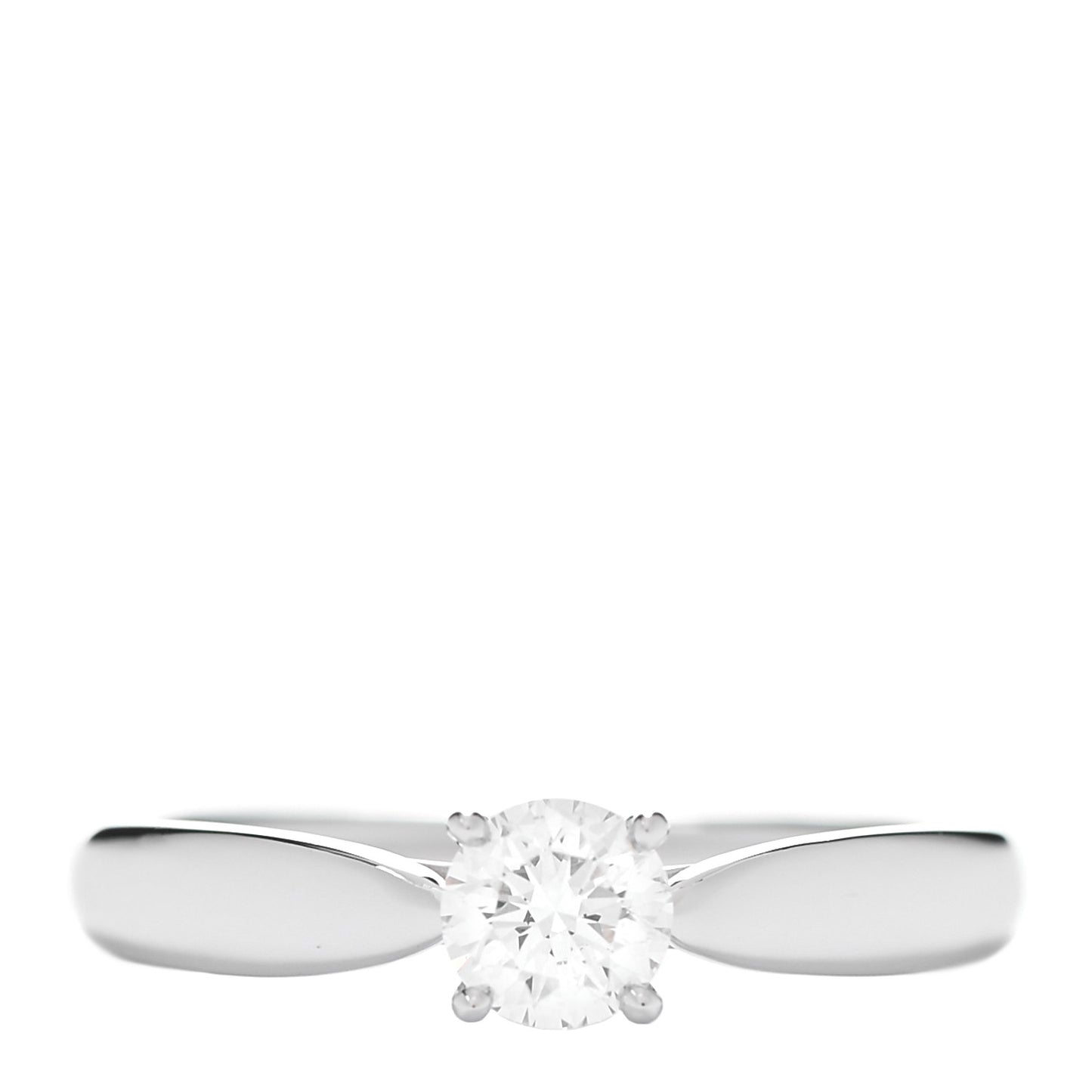 Platinum Diamond .32ct Harmony Solitaire Engagement Ring 49 5