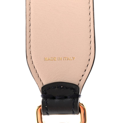Fendi Vitello Century Nappa Lace Up Bow Strap You Blue Notte Plaster 3 of 5