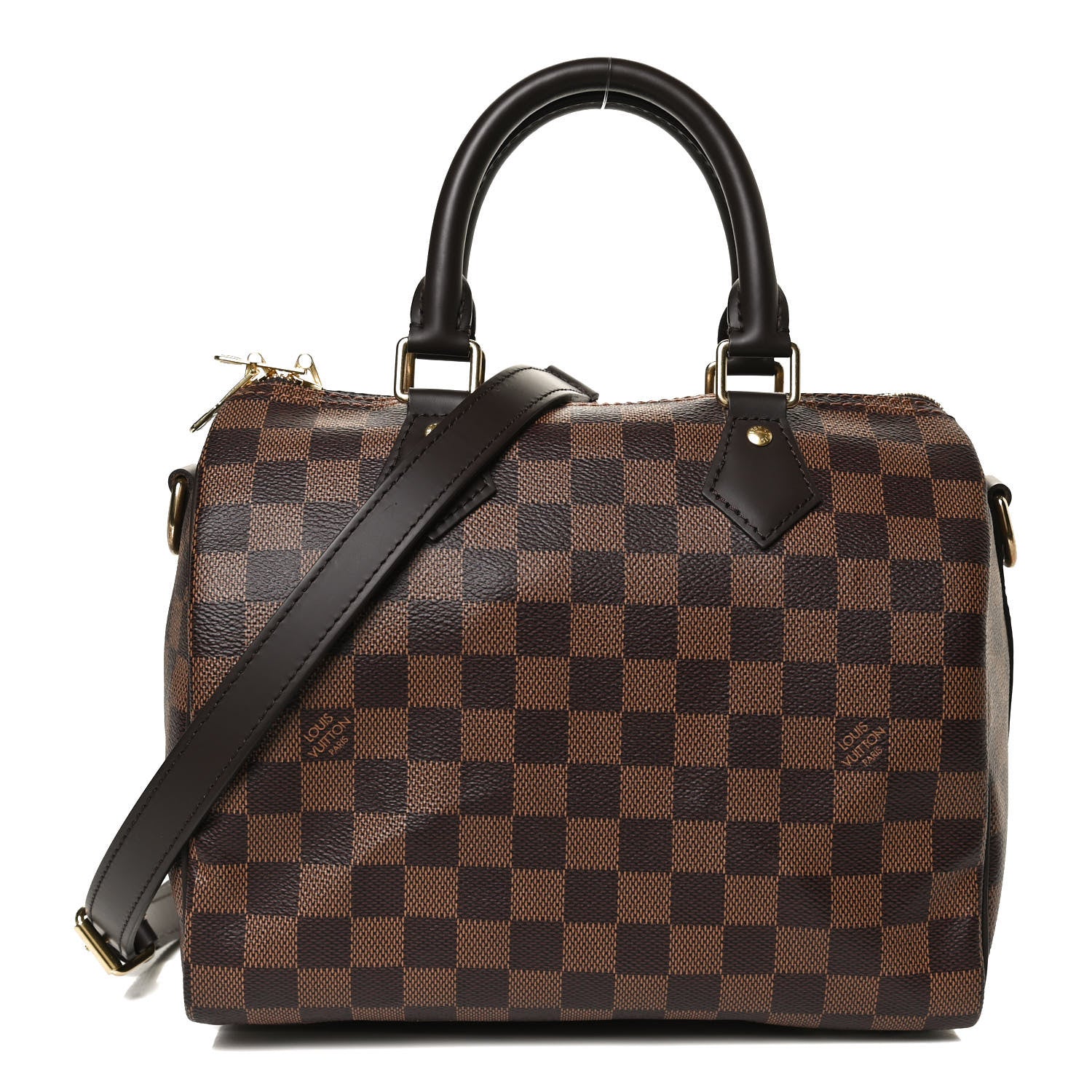 Louis Vuitton Damier Ebene Speedy Bandouliere 25 1 of 10