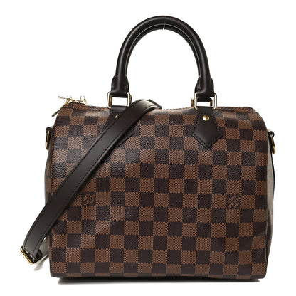 Louis Vuitton Damier Ebene Speedy Bandouliere 25 1 of 10