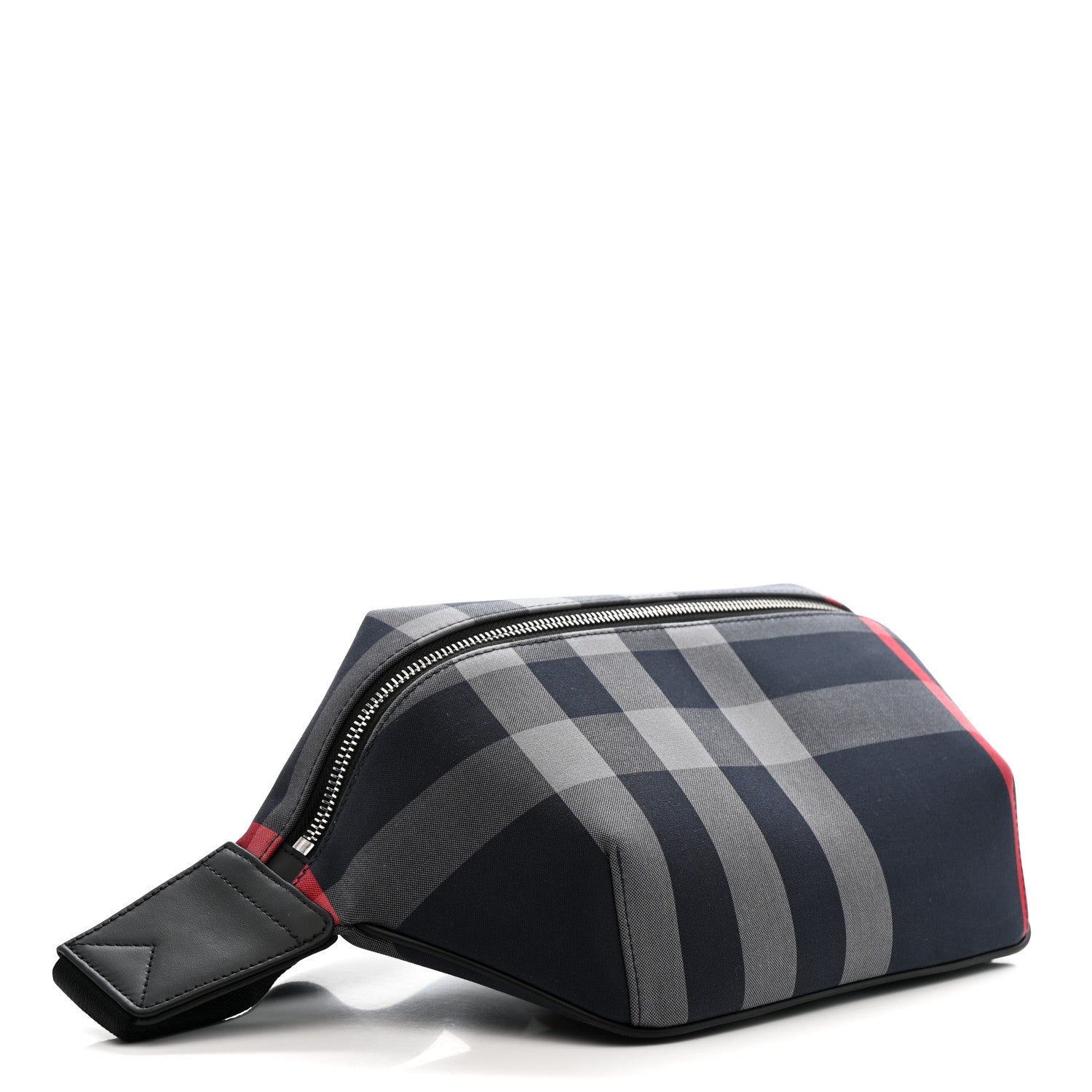 Burberry House Check Sonny Bum Bag Navy Grey 4 of 10