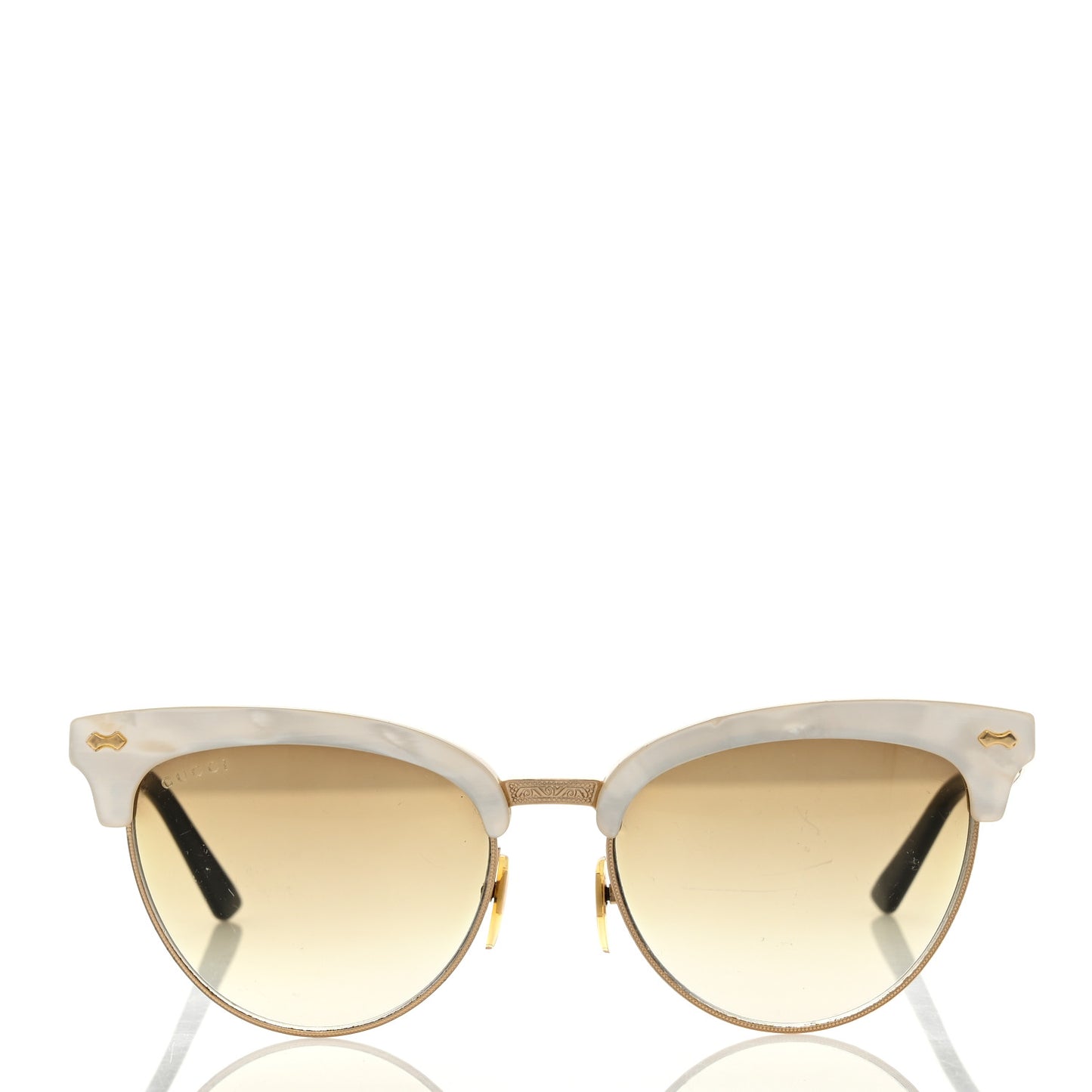 Acetate Cat Eye Sunglasses GG4283/S White