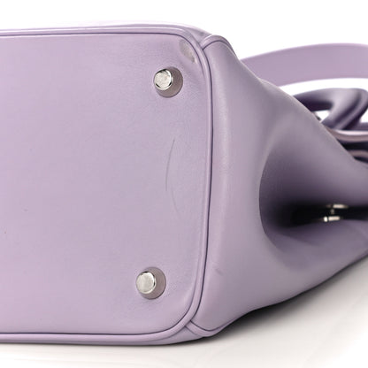 Christian Dior Smooth Calfskin Bi-Color Small Be Dior Flap Lilac Purple 9 of 9