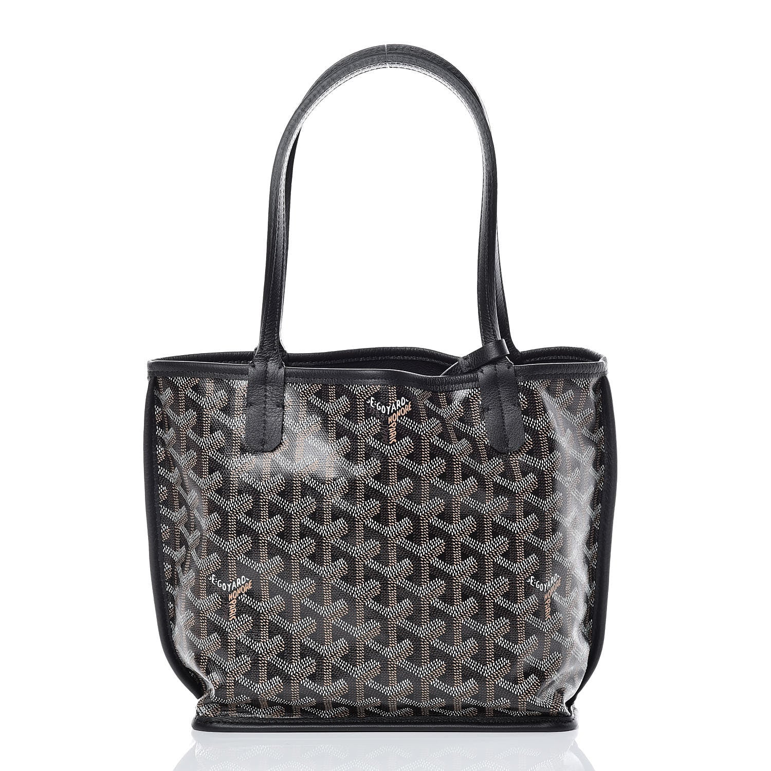 Goyard Goyardine Reversible Mini Anjou Black 4 of 17