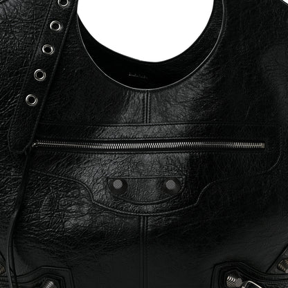 Balenciaga Agneau Arena Large Le Cagole Carry All Bag Black 8 of 10