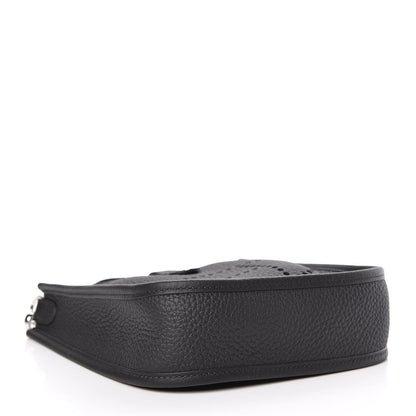 Hermes Taurillon Clemence Evelyne TPM Black 4 of 11