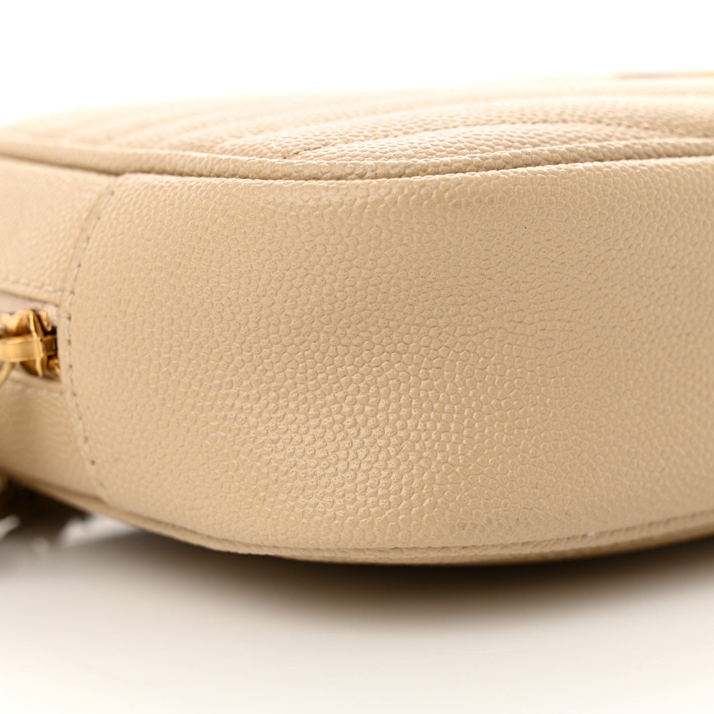 Grain De Poudre Matelasse Monogram Mini Lou Camera Bag Ivory Natural