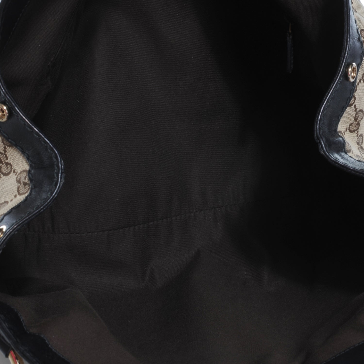 Gucci Monogram Medium Sukey Ebony 5 of 7