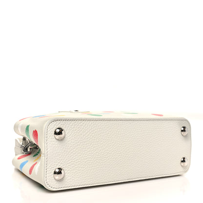Louis Vuitton LV X YK Taurillon Capucines BB White 4 of 10