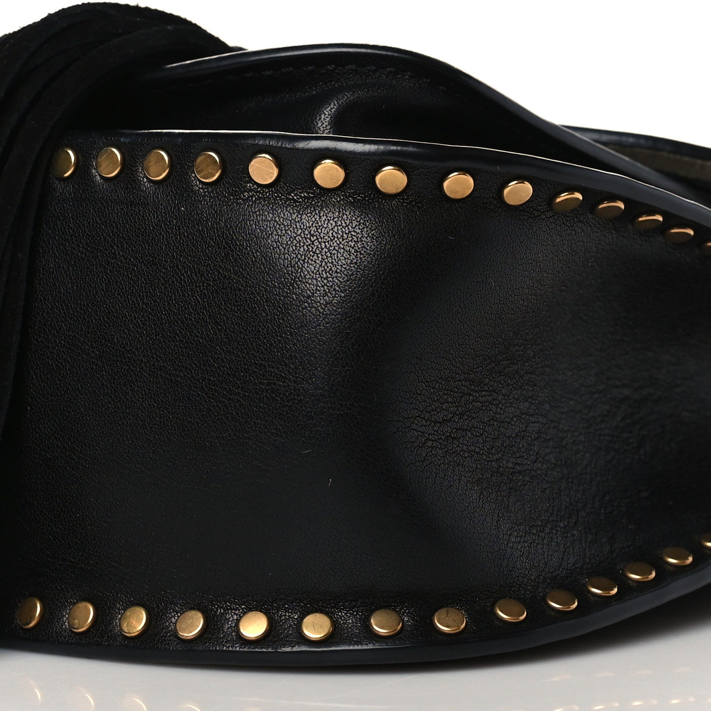 Calfskin Braided Mini Hudson Shoulder Bag Black