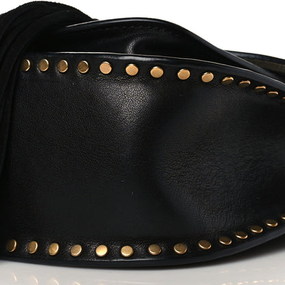 Chloe Calfskin Braided Mini Hudson Shoulder Bag Black 10 of 10