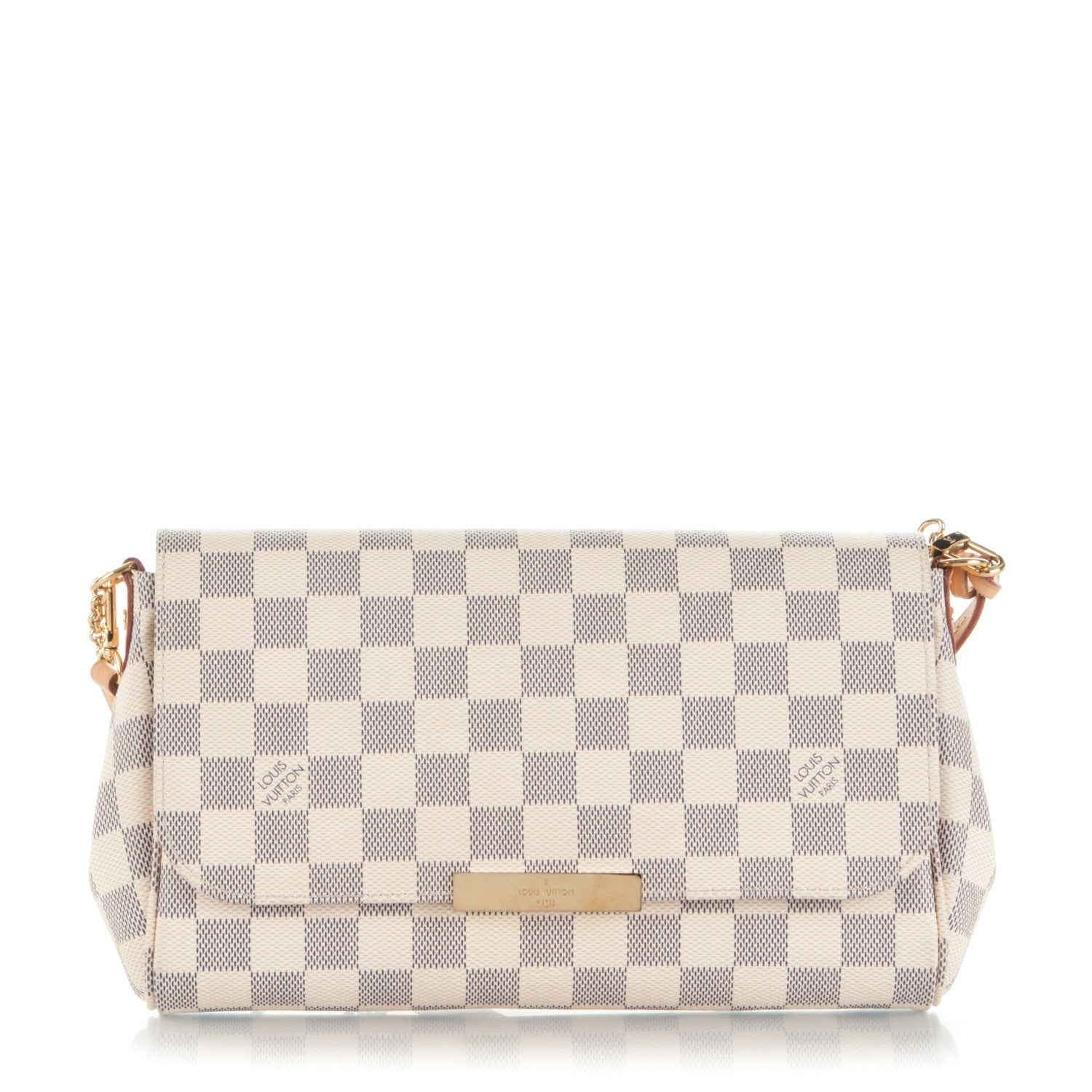 Louis Vuitton Damier Azur Favorite MM 3 of 14