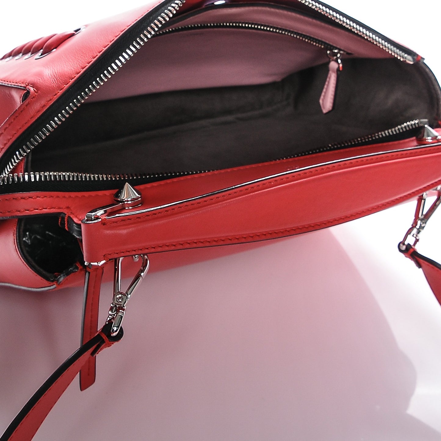 Vitello Baltico Dolce Shiny Nappa DotCom Satchel Caipiroska Bubblegum