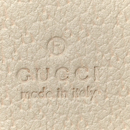 Gucci Textured Calfskin Web Ophidia Card Case Mystic White 6 of 6