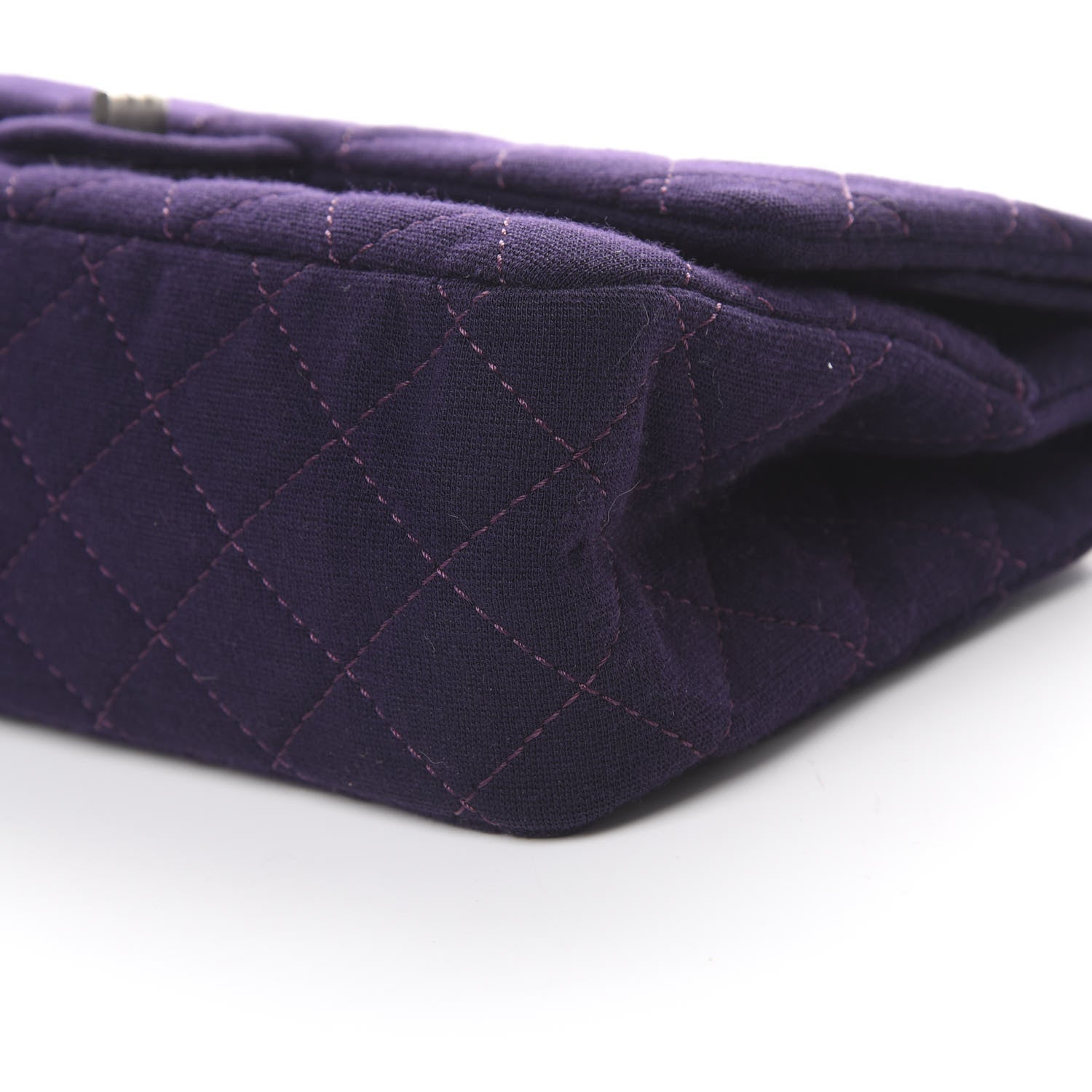 Chanel Jersey Quilted 2.55 Reissue 226 Purple 9 of 9