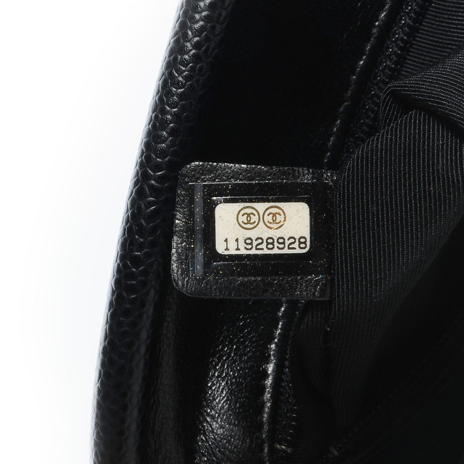 Chanel Caviar Quilted Timeless Clutch Black 7 of 7