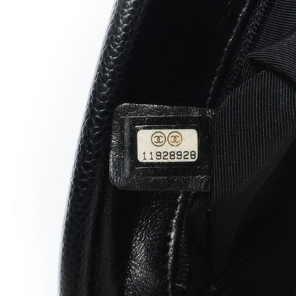 Chanel Caviar Quilted Timeless Clutch Black 7 of 7