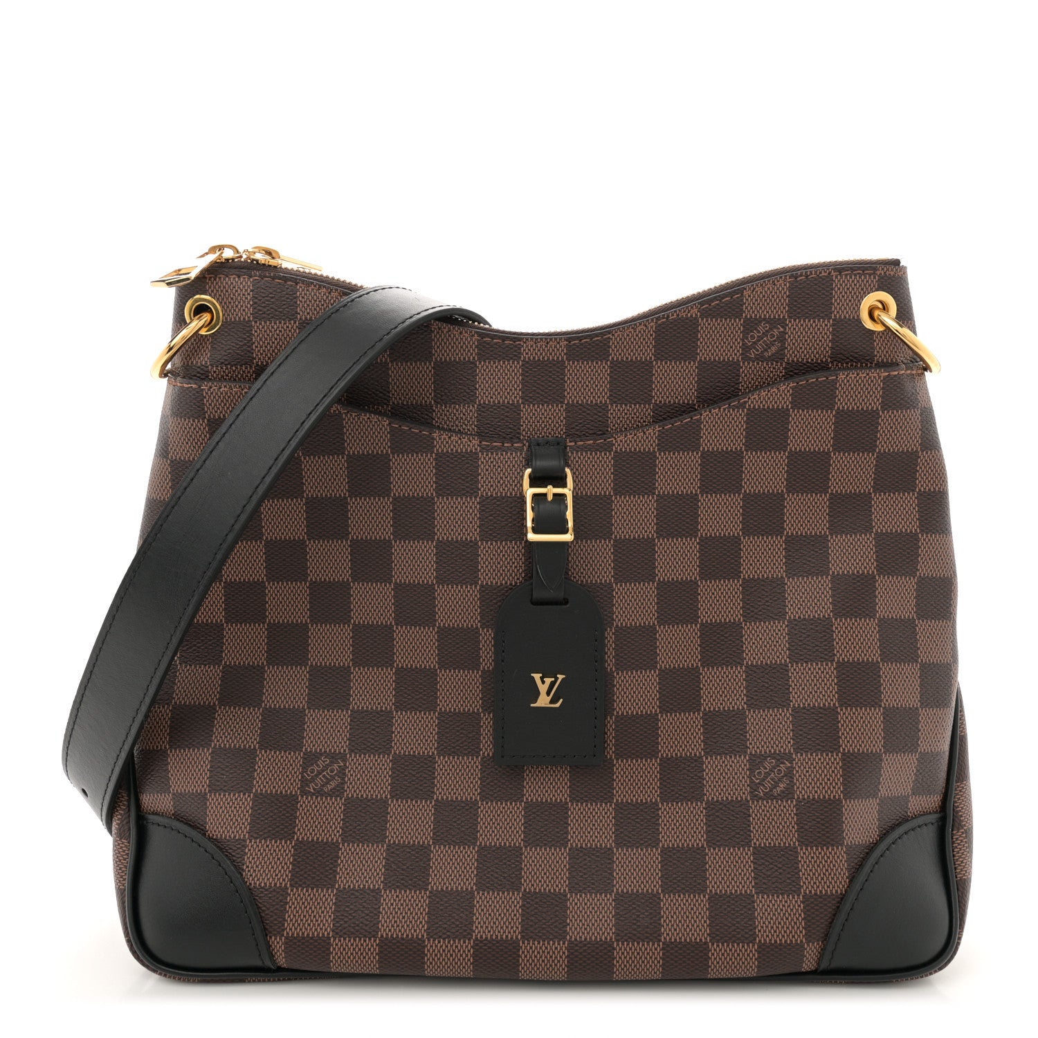 Louis Vuitton Damier Ebene Odeon MM Black 1 of 10