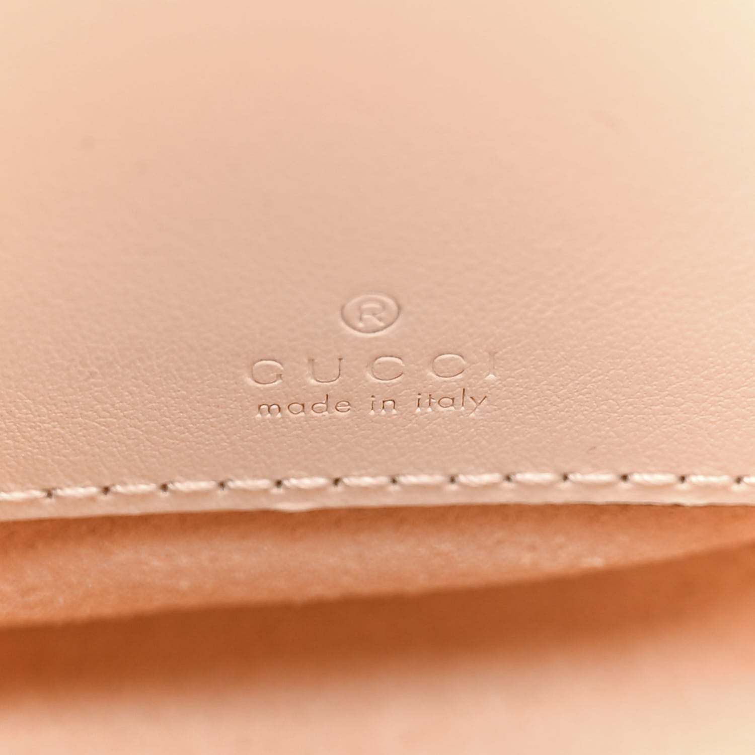 Gucci Calfskin Matelasse Mini GG Marmont 2.0 Bucket Bag White 6 of 11